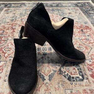 Lucky Brand Black Ankle Booties
